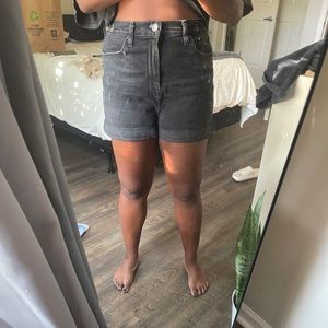 BDG High Waisted Denim Shorts